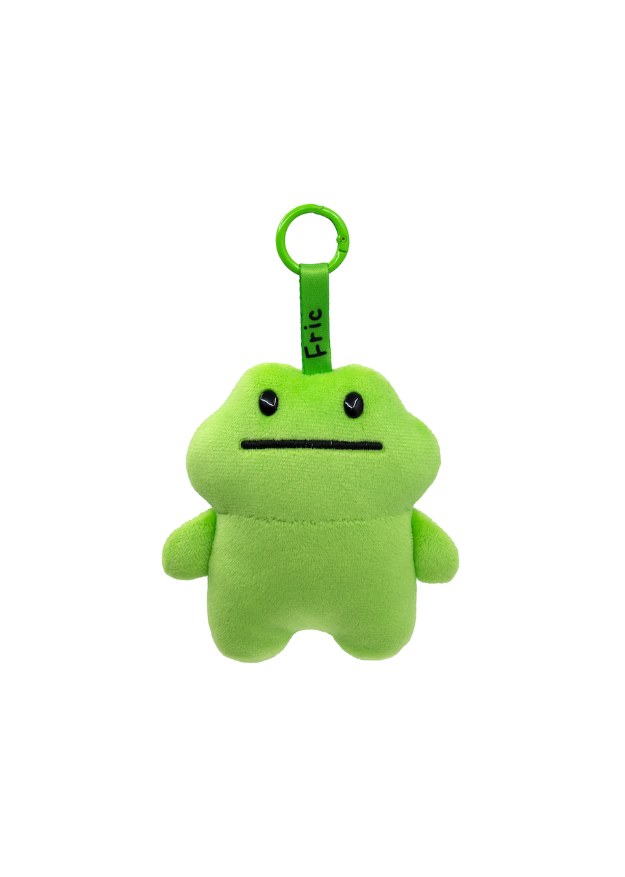 Fric カエル dric ぬいぐるみ キーホルダー Fric Keychain Plushie – shopfric