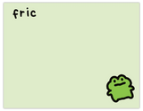 Fric Post-It Pad